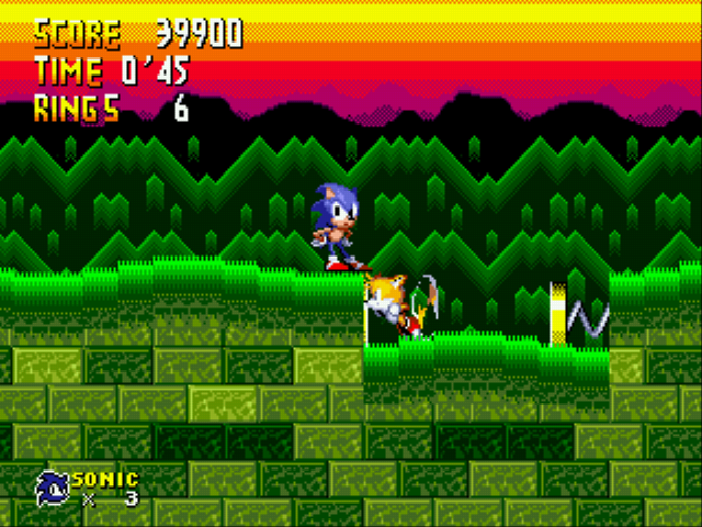Sonic 2 Advanced Edit (beta 2) Screenthot 2